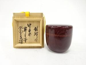 前端雅峰造　中棗(前大徳寺前田昌道書付)